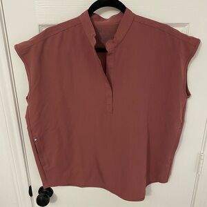 Figs Women's Rafaela Top in Mauve